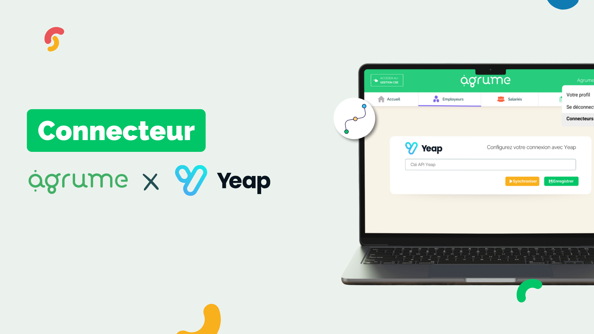 Connecteur : YeapPaye x Agrume Expert