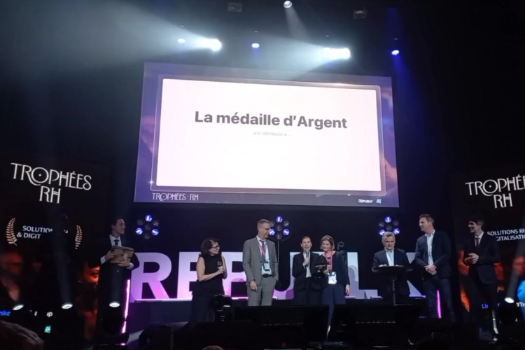 Trophée de la Nuit de l'innovation RH avril 2025